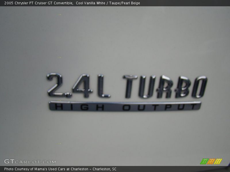 2.4L Turbo High Output - 2005 Chrysler PT Cruiser GT Convertible