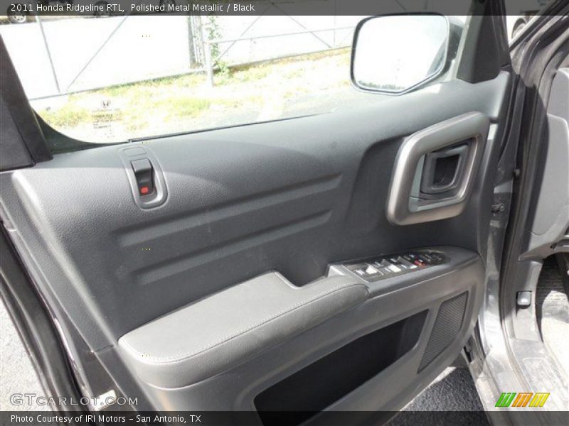 Polished Metal Metallic / Black 2011 Honda Ridgeline RTL