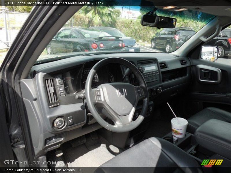 Polished Metal Metallic / Black 2011 Honda Ridgeline RTL