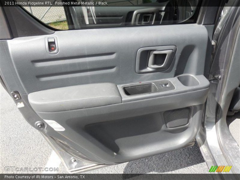 Polished Metal Metallic / Black 2011 Honda Ridgeline RTL