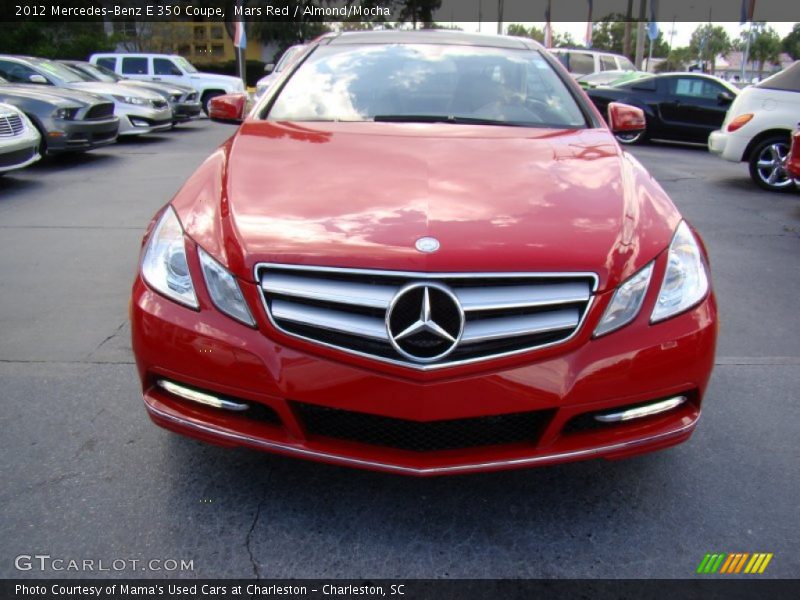 Mars Red / Almond/Mocha 2012 Mercedes-Benz E 350 Coupe