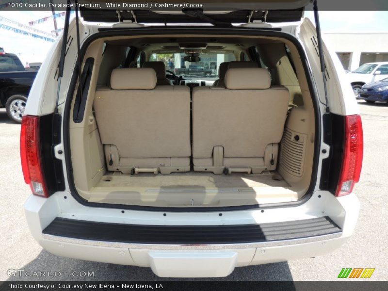 White Diamond / Cashmere/Cocoa 2010 Cadillac Escalade Premium
