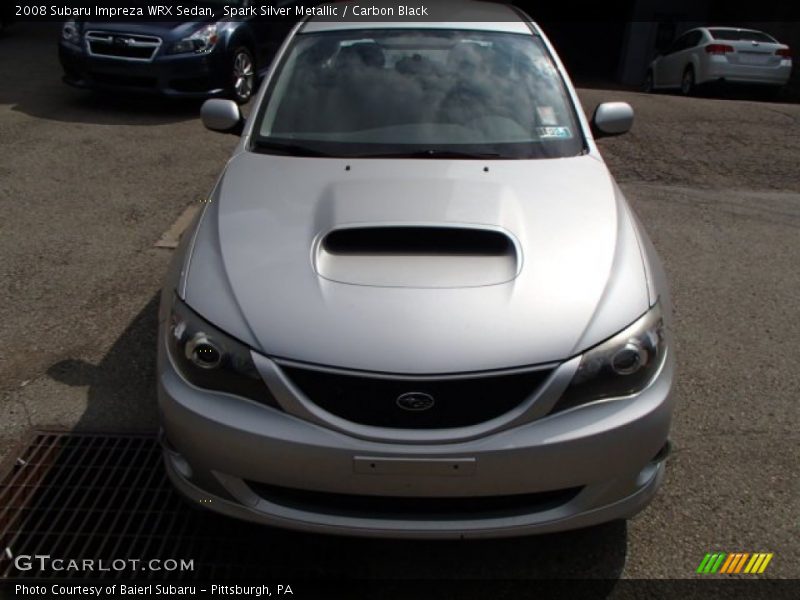 Spark Silver Metallic / Carbon Black 2008 Subaru Impreza WRX Sedan