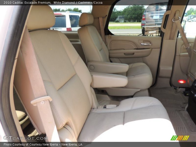 White Diamond / Cashmere/Cocoa 2010 Cadillac Escalade Premium