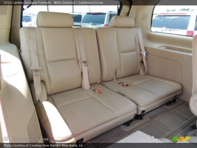 White Diamond / Cashmere/Cocoa 2010 Cadillac Escalade Premium