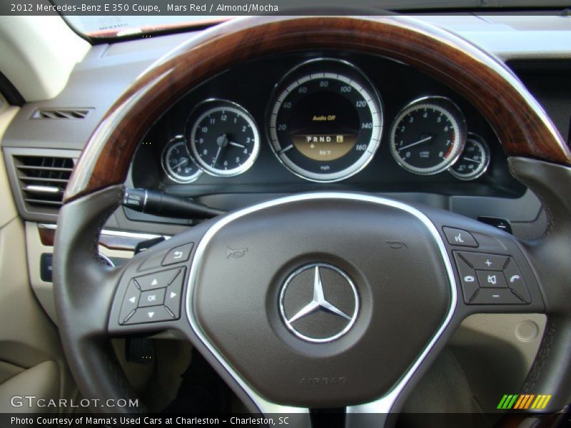 Mars Red / Almond/Mocha 2012 Mercedes-Benz E 350 Coupe