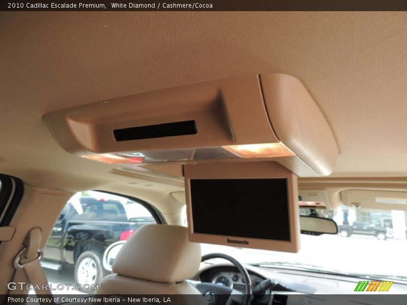 White Diamond / Cashmere/Cocoa 2010 Cadillac Escalade Premium
