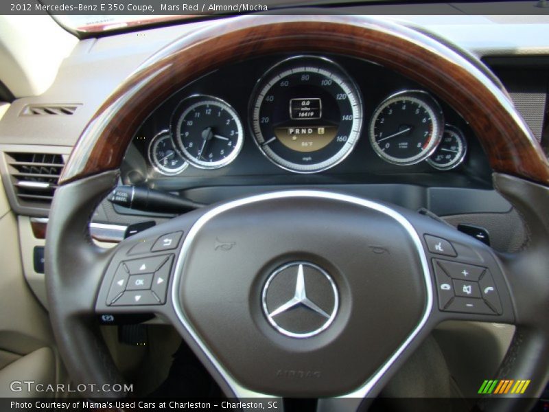 Mars Red / Almond/Mocha 2012 Mercedes-Benz E 350 Coupe