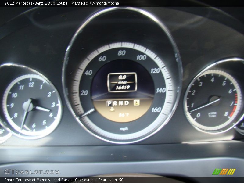 Mars Red / Almond/Mocha 2012 Mercedes-Benz E 350 Coupe