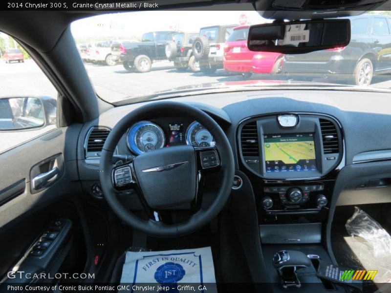 Granite Crystal Metallic / Black 2014 Chrysler 300 S