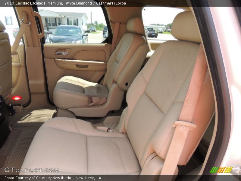White Diamond / Cashmere/Cocoa 2010 Cadillac Escalade Premium