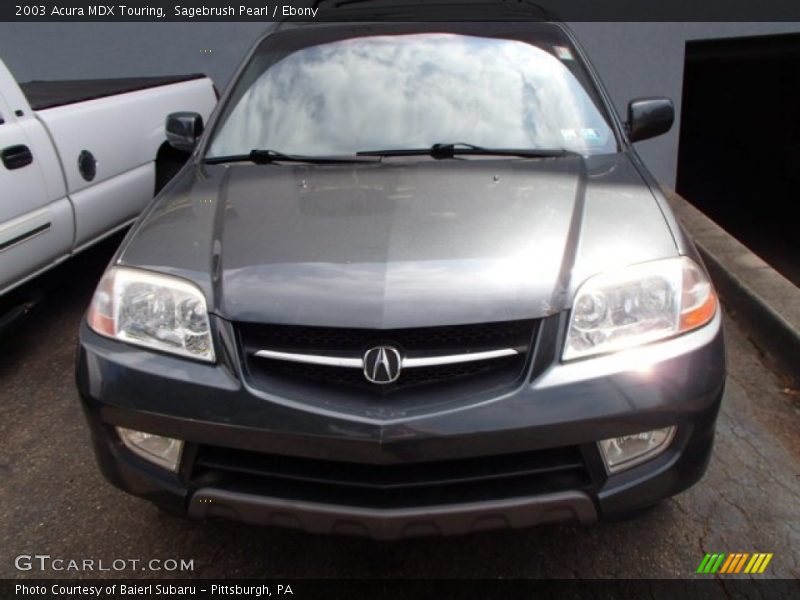 Sagebrush Pearl / Ebony 2003 Acura MDX Touring