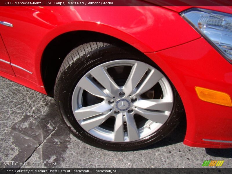 Mars Red / Almond/Mocha 2012 Mercedes-Benz E 350 Coupe