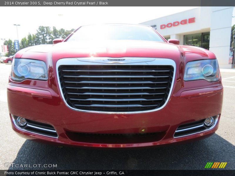 Deep Cherry Red Crystal Pearl / Black 2014 Chrysler 300 S