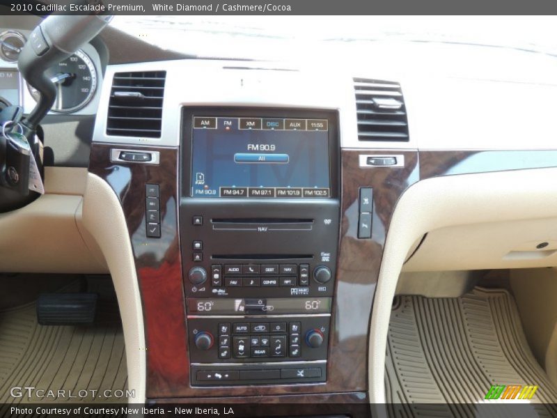 White Diamond / Cashmere/Cocoa 2010 Cadillac Escalade Premium