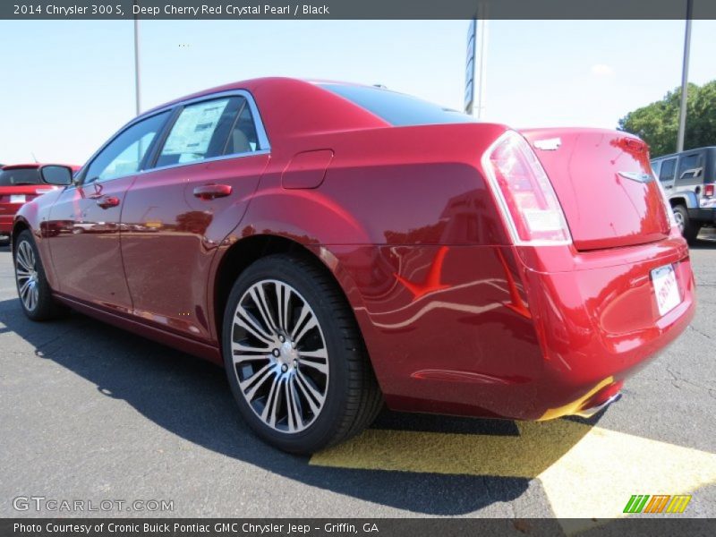 Deep Cherry Red Crystal Pearl / Black 2014 Chrysler 300 S