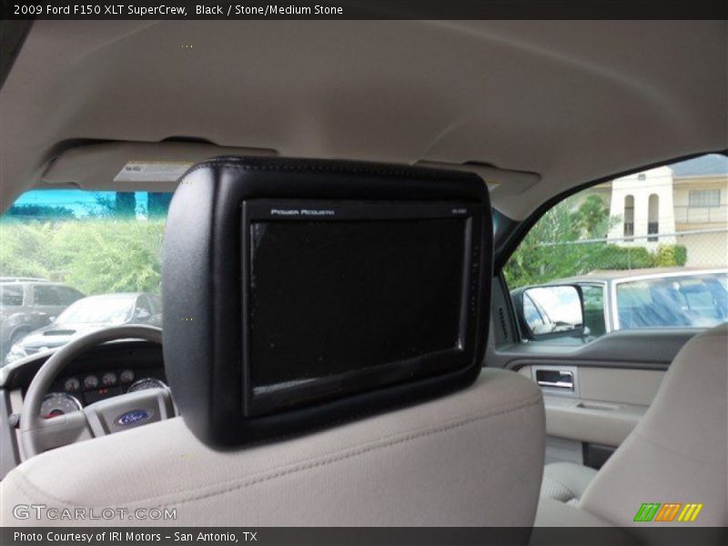 Black / Stone/Medium Stone 2009 Ford F150 XLT SuperCrew