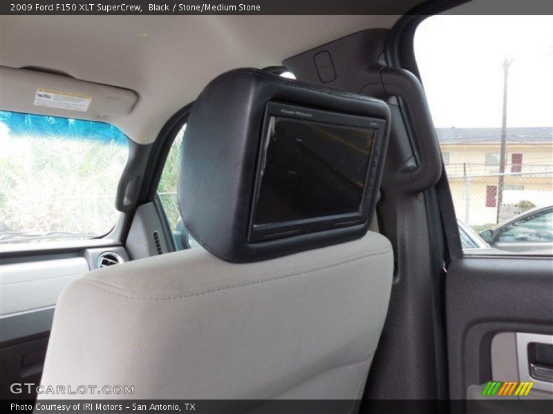 Black / Stone/Medium Stone 2009 Ford F150 XLT SuperCrew