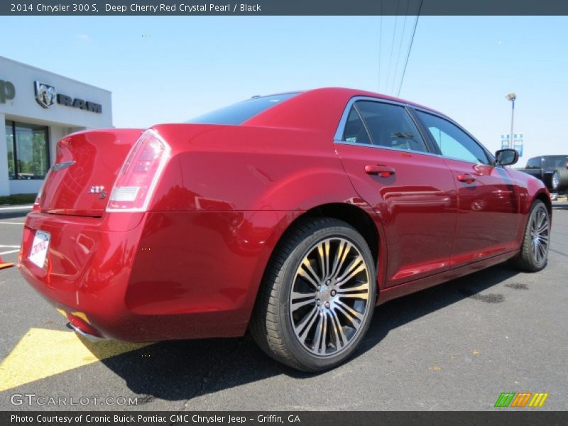 Deep Cherry Red Crystal Pearl / Black 2014 Chrysler 300 S