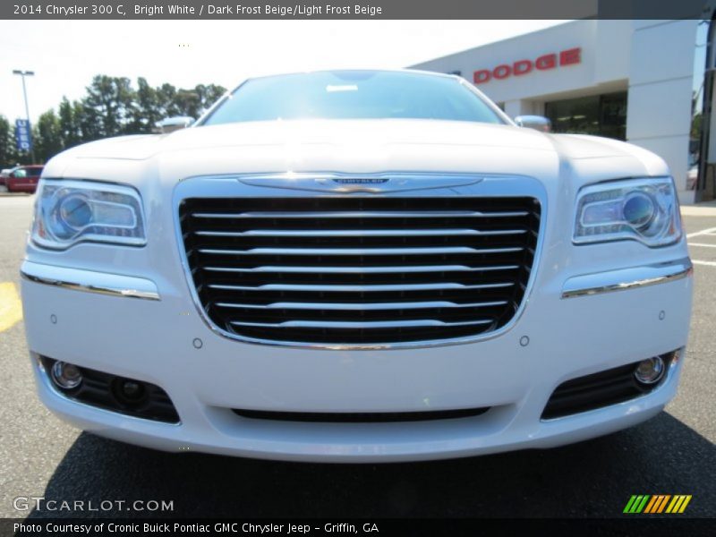 Bright White / Dark Frost Beige/Light Frost Beige 2014 Chrysler 300 C