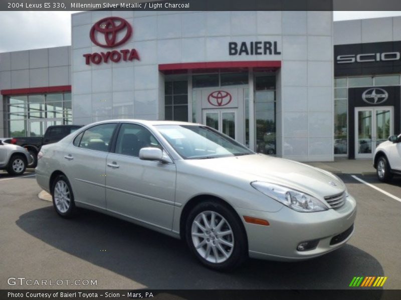 Millennium Silver Metallic / Light Charcoal 2004 Lexus ES 330