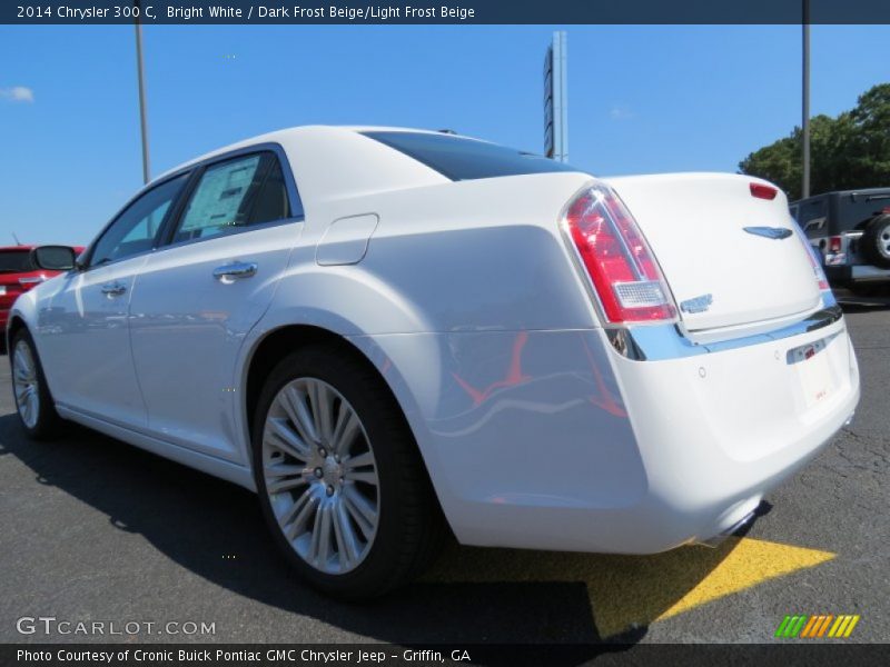 Bright White / Dark Frost Beige/Light Frost Beige 2014 Chrysler 300 C