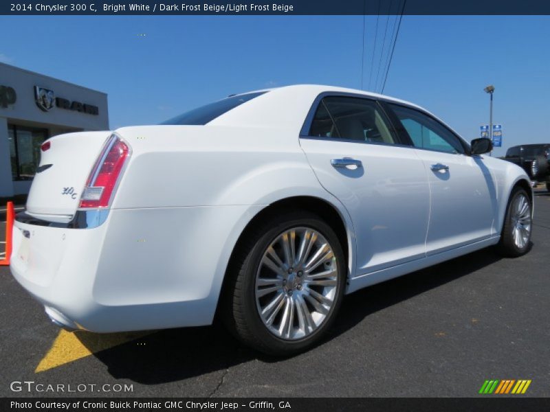 Bright White / Dark Frost Beige/Light Frost Beige 2014 Chrysler 300 C