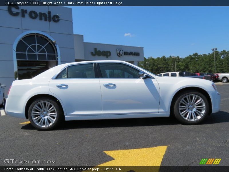 Bright White / Dark Frost Beige/Light Frost Beige 2014 Chrysler 300 C