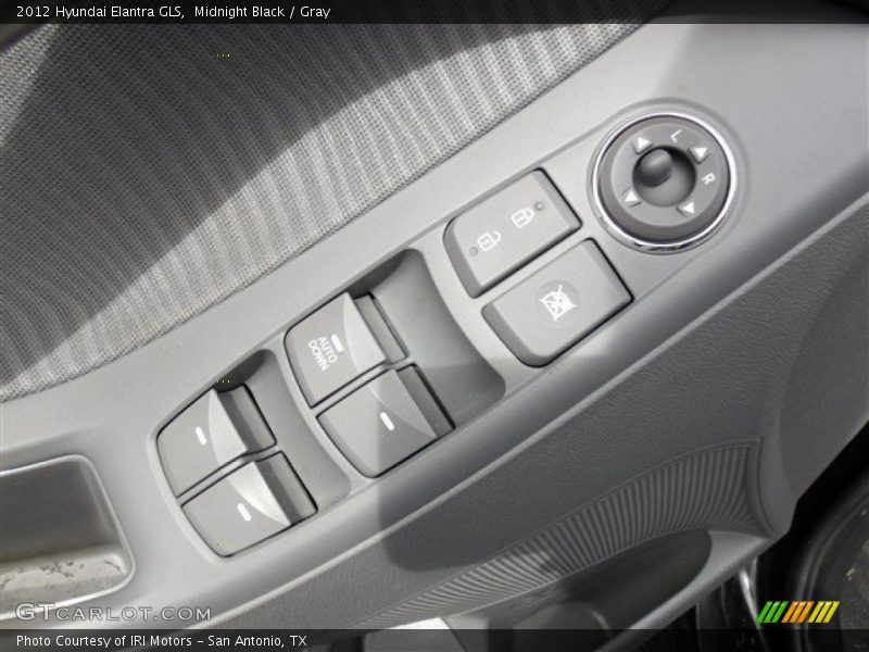 Midnight Black / Gray 2012 Hyundai Elantra GLS