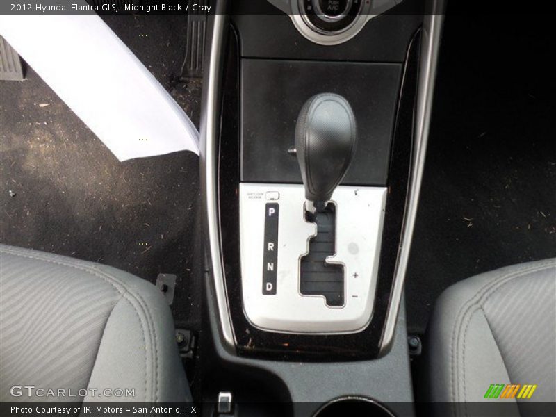 Midnight Black / Gray 2012 Hyundai Elantra GLS