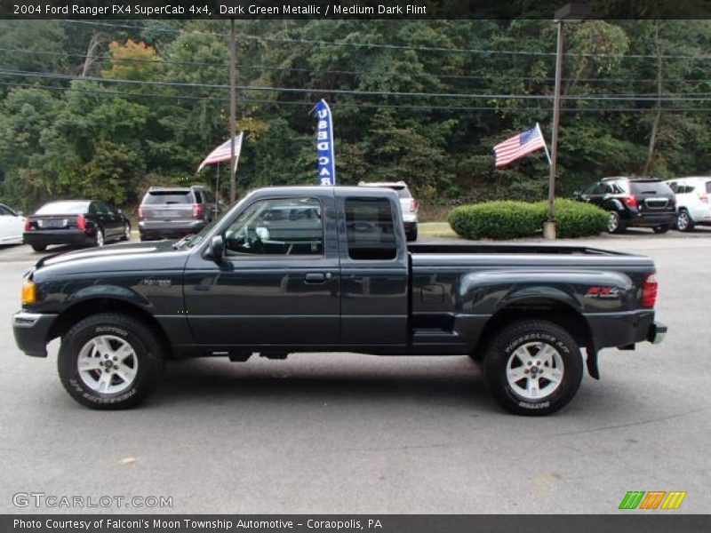  2004 Ranger FX4 SuperCab 4x4 Dark Green Metallic