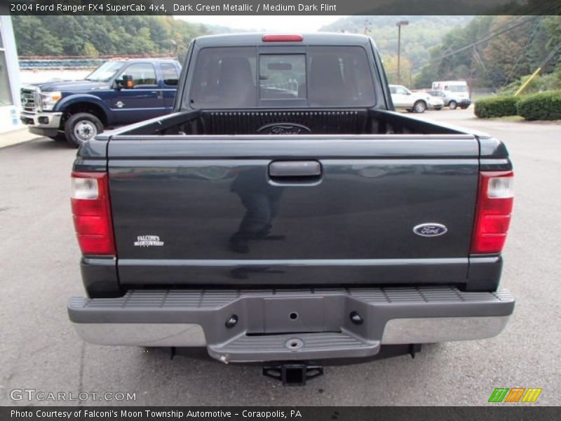 Dark Green Metallic / Medium Dark Flint 2004 Ford Ranger FX4 SuperCab 4x4