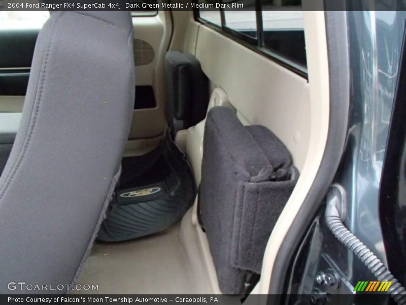 Dark Green Metallic / Medium Dark Flint 2004 Ford Ranger FX4 SuperCab 4x4