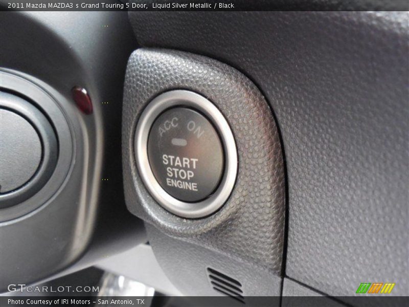 Liquid Silver Metallic / Black 2011 Mazda MAZDA3 s Grand Touring 5 Door