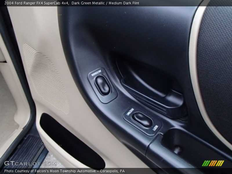Dark Green Metallic / Medium Dark Flint 2004 Ford Ranger FX4 SuperCab 4x4