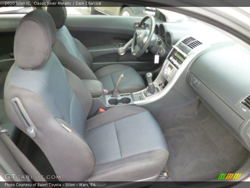 Front Seat of 2010 tC 