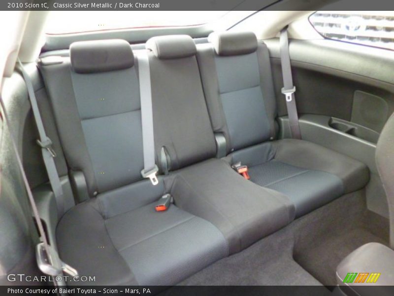 Rear Seat of 2010 tC 