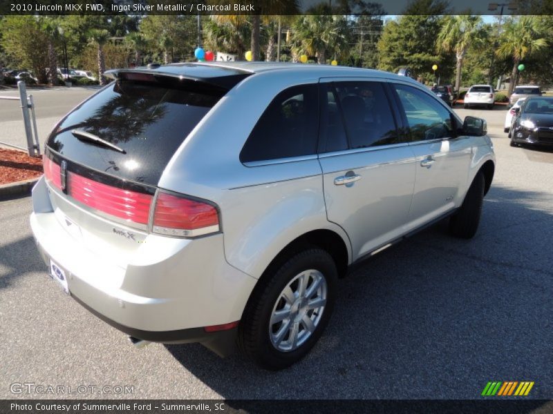 Ingot Silver Metallic / Charcoal Black 2010 Lincoln MKX FWD