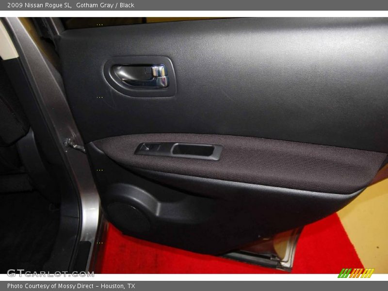 Gotham Gray / Black 2009 Nissan Rogue SL
