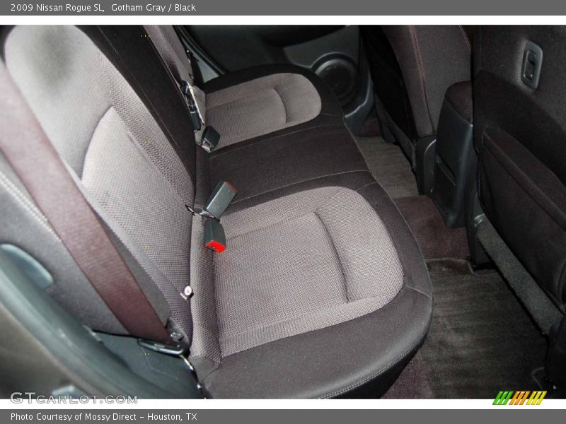 Gotham Gray / Black 2009 Nissan Rogue SL
