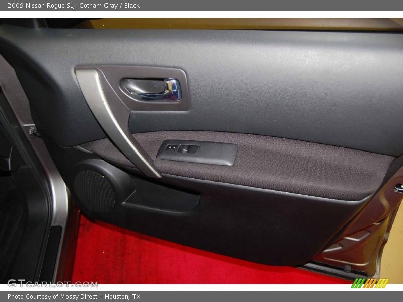 Gotham Gray / Black 2009 Nissan Rogue SL