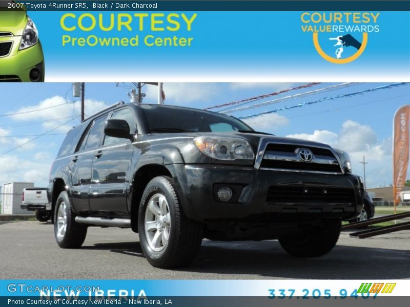 Black / Dark Charcoal 2007 Toyota 4Runner SR5