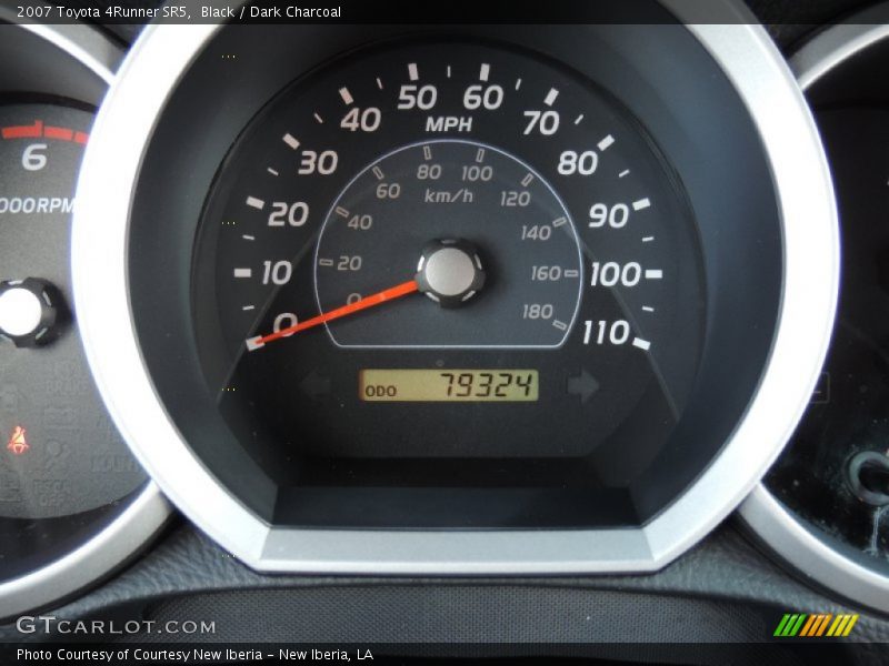 Black / Dark Charcoal 2007 Toyota 4Runner SR5