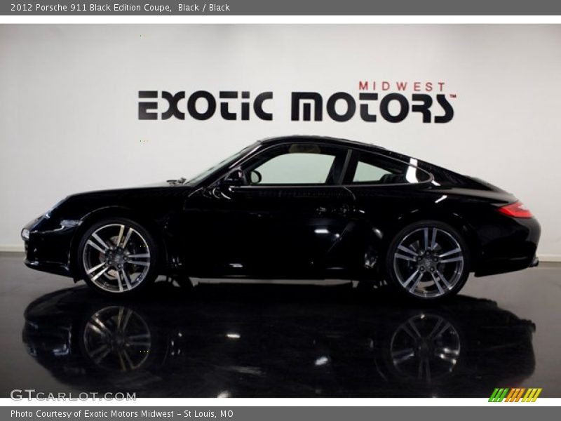Black / Black 2012 Porsche 911 Black Edition Coupe