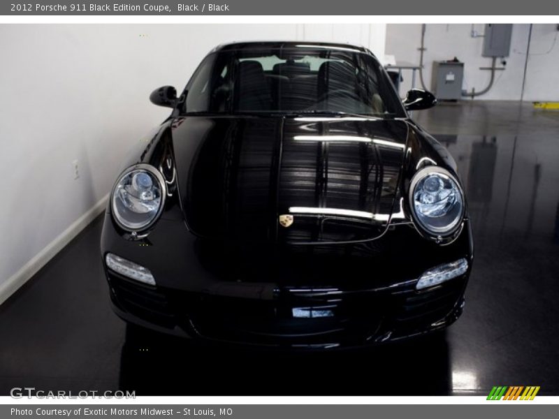 Black / Black 2012 Porsche 911 Black Edition Coupe