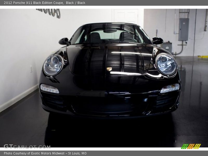 Black / Black 2012 Porsche 911 Black Edition Coupe