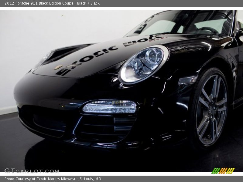 Black / Black 2012 Porsche 911 Black Edition Coupe