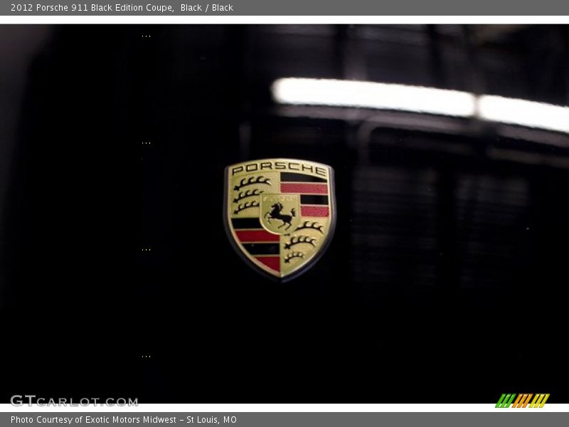 Black / Black 2012 Porsche 911 Black Edition Coupe