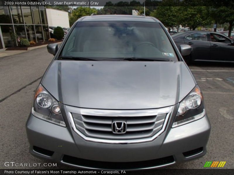Silver Pearl Metallic / Gray 2009 Honda Odyssey EX-L