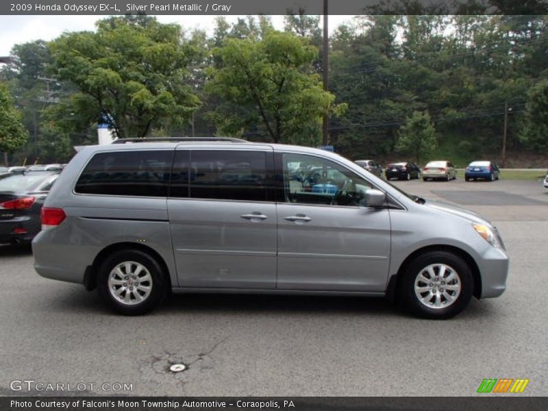 Silver Pearl Metallic / Gray 2009 Honda Odyssey EX-L
